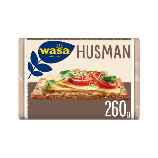 Husman Crispbread 260g Wasa - Husman Knekkebrød | Crispbread | All season, breakfast, Snacks | Wasa