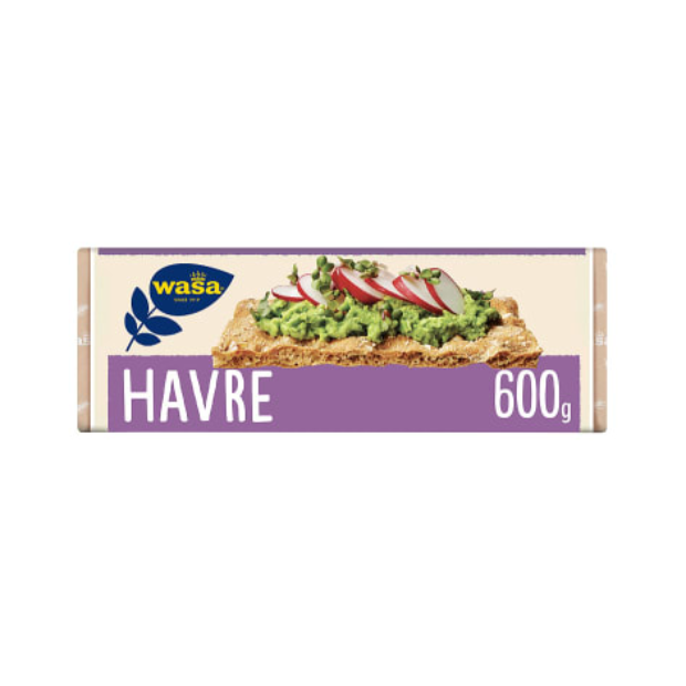 Oat Crispbread Economy 600g Wasa - Havre Knekkebrød Økonomi | Crispbread | All season, breakfast, Crispbread, Snacks | Wasa