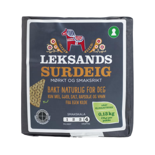 Leksands Crispbread Sourdough 200g - Leksands Knekke Surdeig | Crispbread | All season, bakery, breakfast, Crispbread, Snacks | Leksands