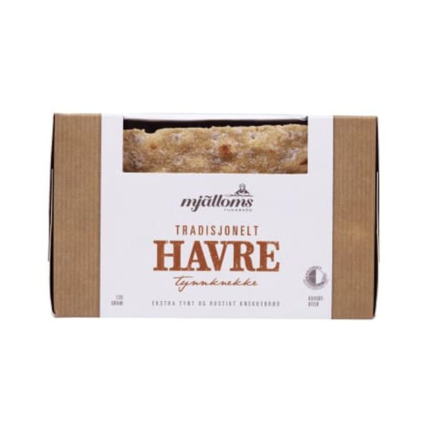 Thin Crispbread Oats 120g Mjälloms - Tynnknekke Havre