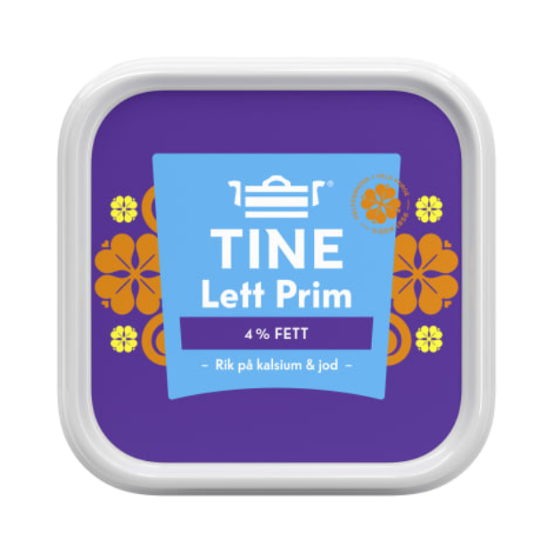 Prim Low-Fat 4%, 300g Tine - Prim Mager 4% | Cheese Spreads | All season, breakfast, Cheese spread, Snacks | Tine