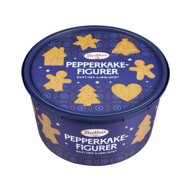 Figure Gingerbread Cookies 375g - Figurpepperkaker | Cookies | Christmas cookies, Party, Snacks | Berthas