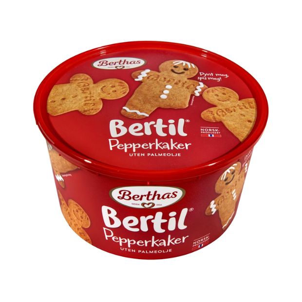 Bertil Gingerbread Cookies 325g BERTHAS - Bertil Pepperkaker | Cookies | Christmas cookies, Party, Snacks | Berthas