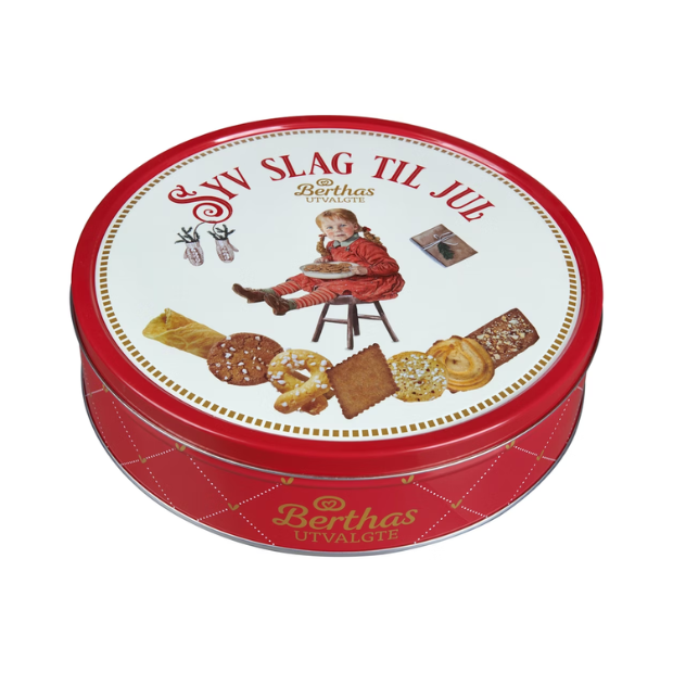 Seven Kinds of Christmas Cookies 600g BERTHAS - Syv Slag Julekaker | Christmas Cookies | Christmas cookies, Party, Snacks | Berthas