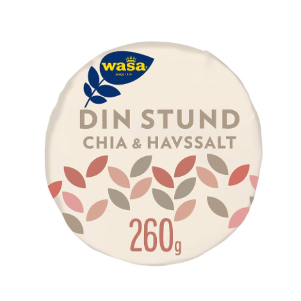 Crispbread Your Moment Chia & Sea Salt 260g Wasa - Knekkebrød Din Stund Chia&Havsalt | Crispbread | All season, breakfast, Snacks, Superdeals | Wasa