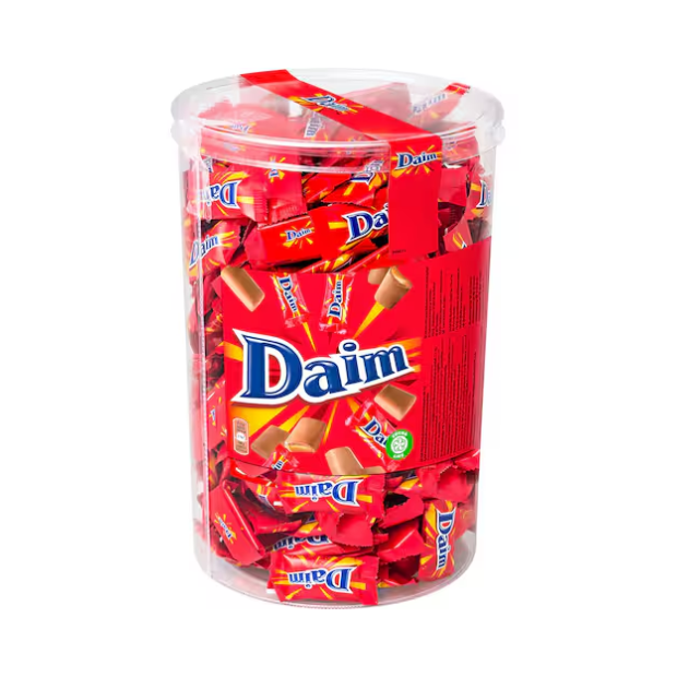 Freia Daim Sylinder 2,5 kg Crunchy chocolate classic | Chocolate | All season, chocolate, Party | Freia