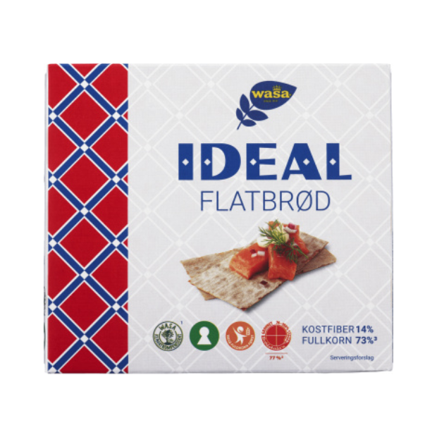 Flatbrød (Flatbread) 190g Ideal | Flatbread | All season, breakfast, Snacks | Ideal