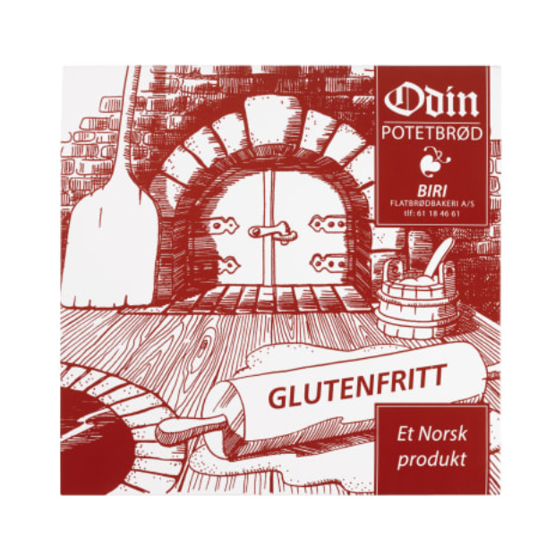 Potato Flatbread Gluten-Free 500g Odin - Potetflatbrød glutenfri | Flatbread | All season, breakfast, Gluten free, Snacks | Biri