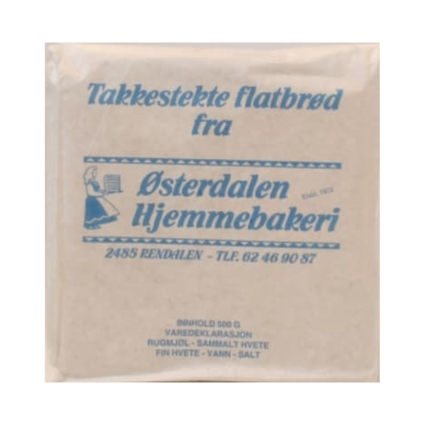 Østerdalen Flatbread 500g - Østerdalsflatbrød | Flatbread | Dinner and Lunch, Flatbread, Snacks | Østerdalen