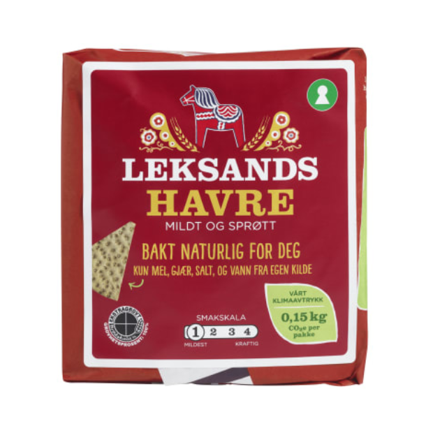 Leksands Crispbread Oats 200g - Leksands Knekke Havre | Crispbread | All season, bakery, breakfast, Crispbread, Snacks | Leksands