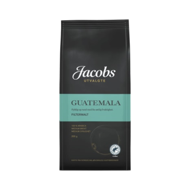 Guatemala Filter Ground (Filtermalt) Coffee 200g Jacobs Utvalgte | Coffee | All season, Coffee, Snacks | Jacob Utvalgte