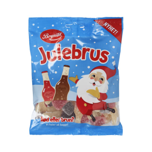 Christmas Soda Foam Jelly 200g Brynild - Julebrus Skumgele | Candy | Candy, christmas, Party | Brynild