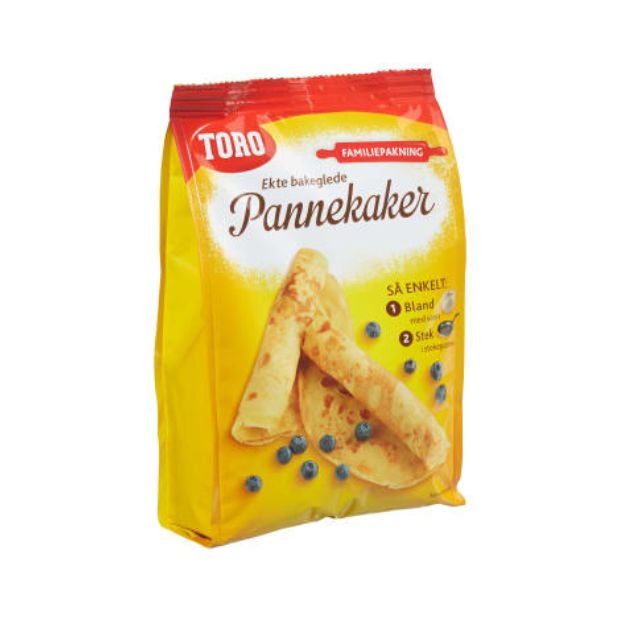 Pancake Mix Family Size 522g Toro - Pannekaker Mix Familie | Pancake Mix | All season, baking, Party, Snacks, Superdeals | Toro