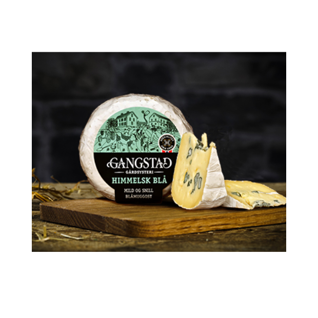 Himmelsk Blå (Blue Cheese) 200g Gangstad | Blue Cheese | All season, Cheese, Cheese and Dairy, Party | Gangstad