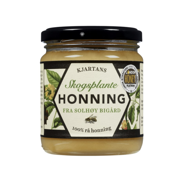 Norwegian Forest Raw Honey - Skogshonning 350g Kjartan Dahl