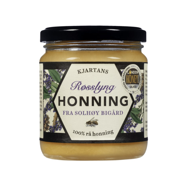 Norwegian Heather Raw Honey - Lynghonning 350g Kjartan Dahl