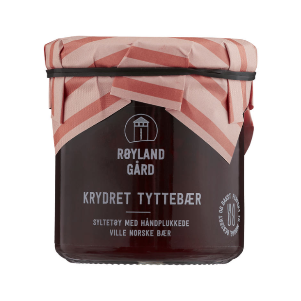 Tyttebærsyltetøy Krydret 160g Røyland