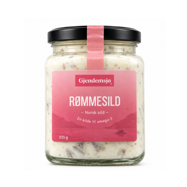 Creamed Herring - Gjendemsjø Rømmesild 335g