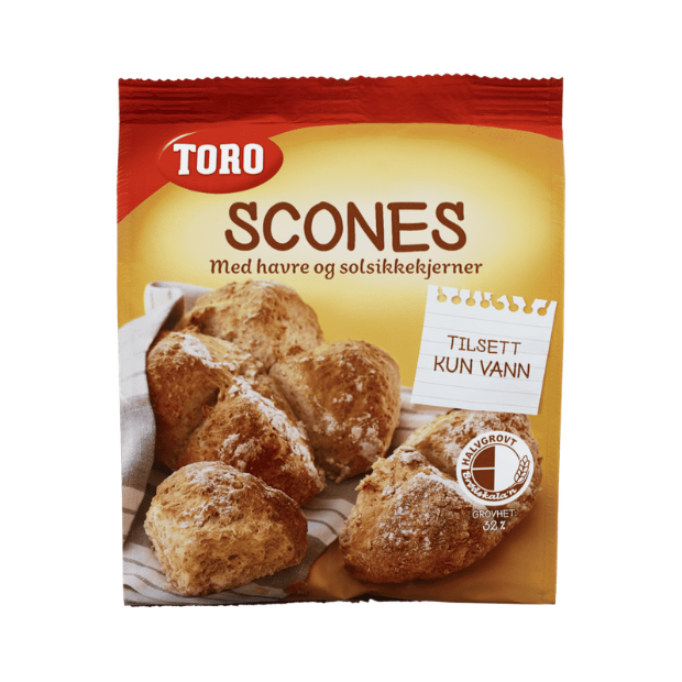 Scones with Oats & Sunflower Seeds - Toro Scones 401g