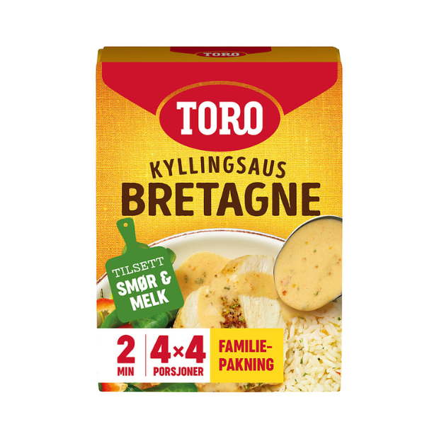Bretagne Chicken Sauce 4-Pack - Bretagnesaus 4pk Toro