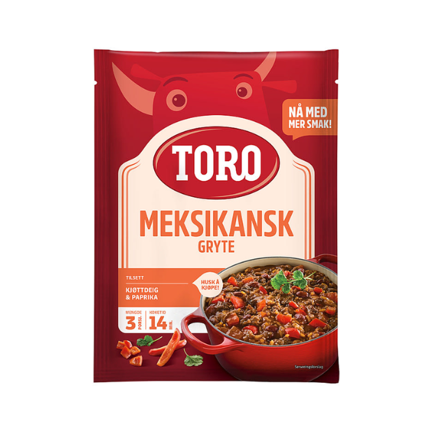Mexican Stew - Meksikansk Gryte 166g Toro