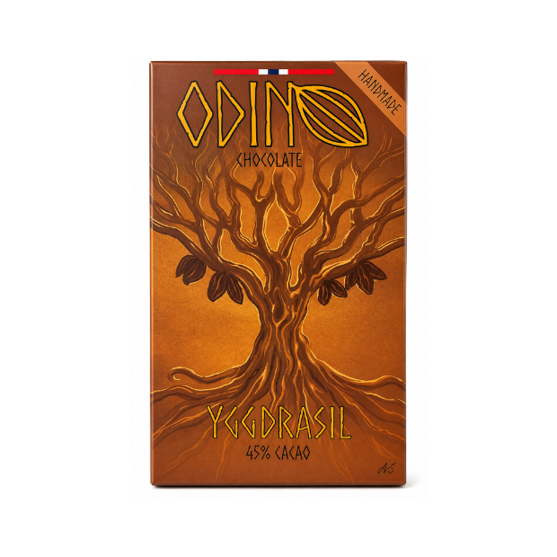 Odin Yggdrasil Handmade Milk Chocolate 45% Cocoa 60g