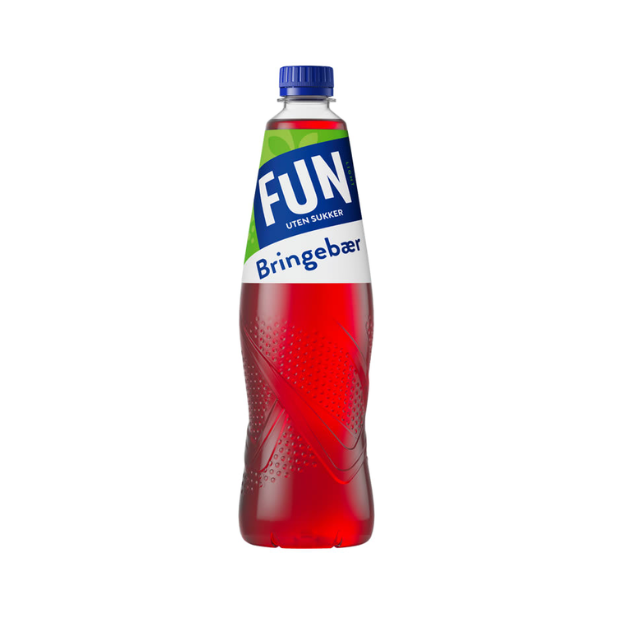 Raspberry Flavor - Fun Light Bringebær 0,8l