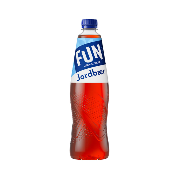 Strawberry Flavor - Fun Light Jordbær 0,8l
