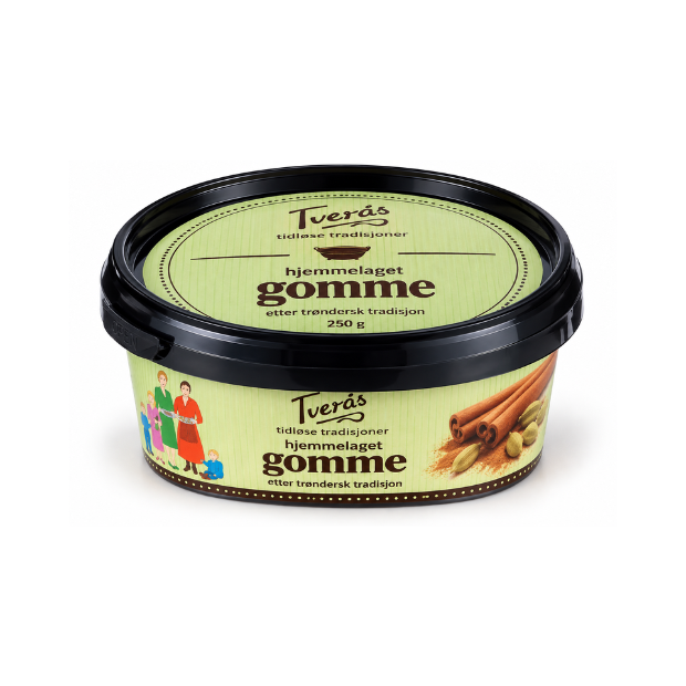 Traditional Norwegian Sweet Dairy Spread - Tverås Hjemmelaget Gomme 250g