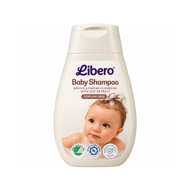 Libero Baby Shampoo Perfume Free with Oat Extract 200ml