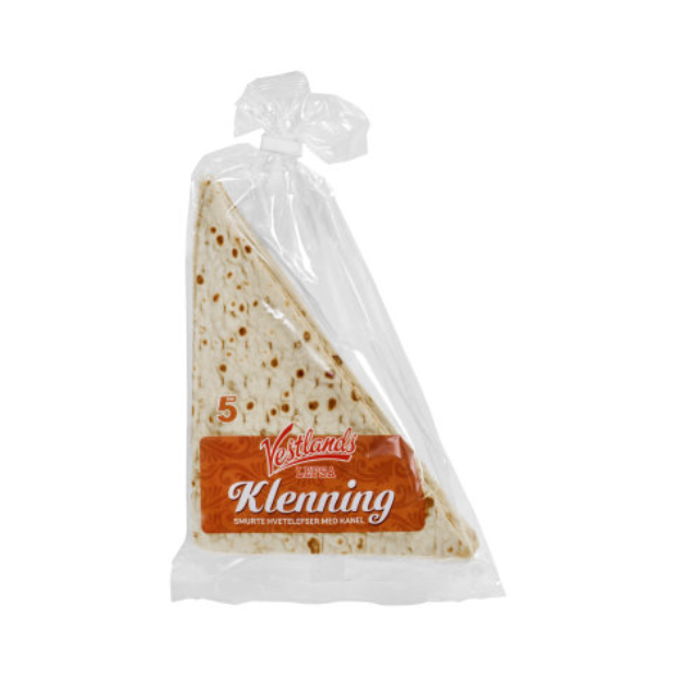 Berthas Cinnamon Cream Wheat Lefse - Klenning m/Kanelkrem 260g Berthas