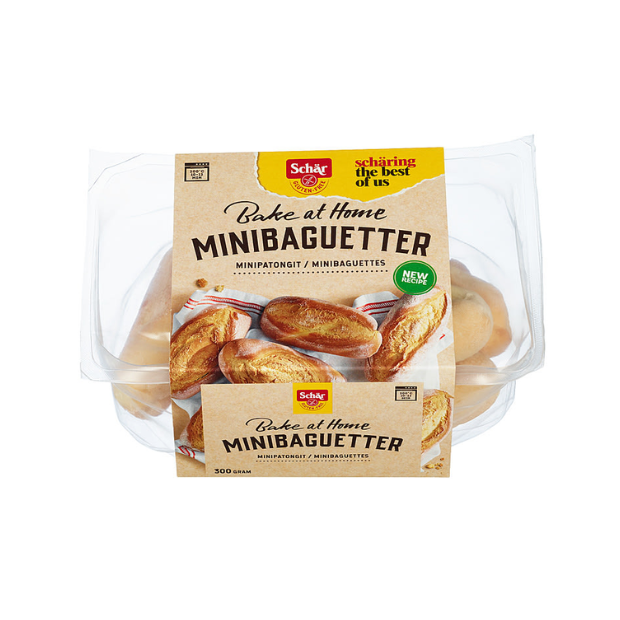 Gluten-Free Mini Baguettes - Minibaguetter glutenfri 300g Schär