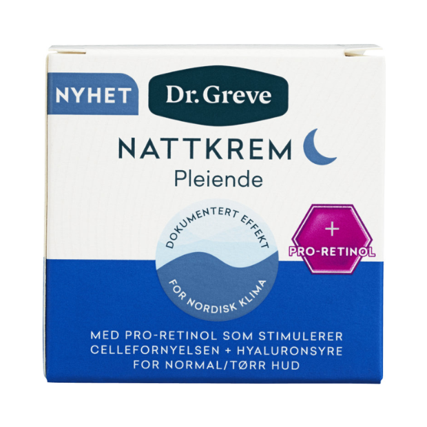 Caring Night Face Cream - Dr.Greve Nattkrem Pleiende 50ml