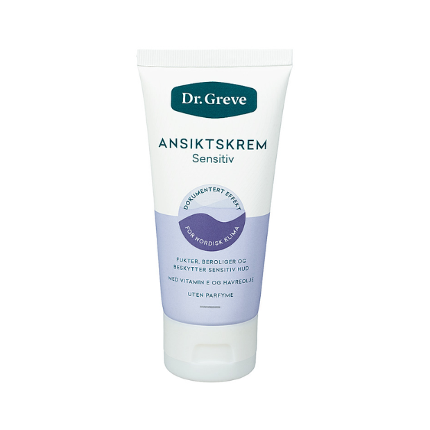 Sensitive Face Cream - Dr.Greve Krem Ansikt Parfymefri 60ml