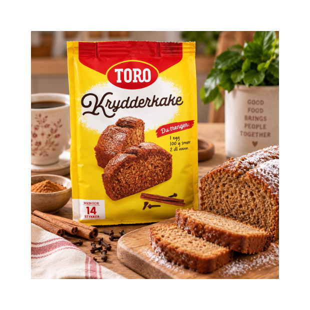 Spiced Cake Mix - Toro Krydderkake 368g