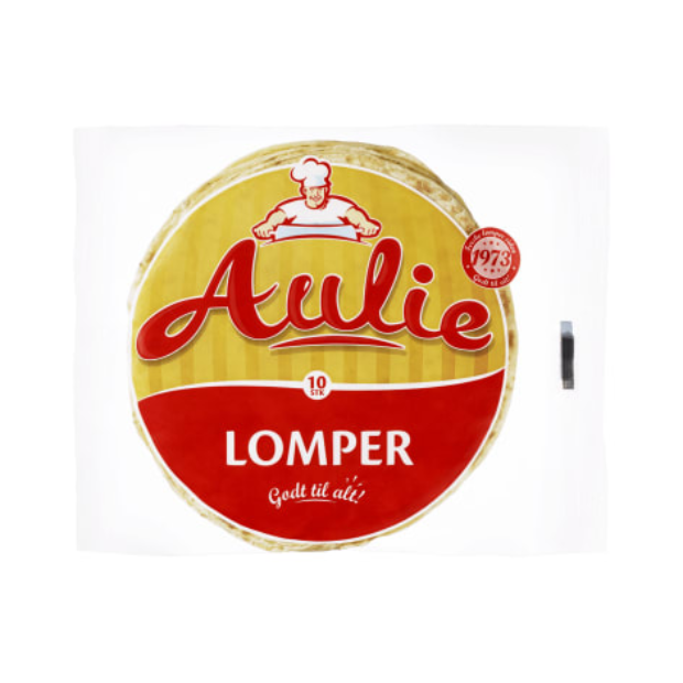 Lomper 10stk Aulie | Lompe | 17th May Food | Aulie