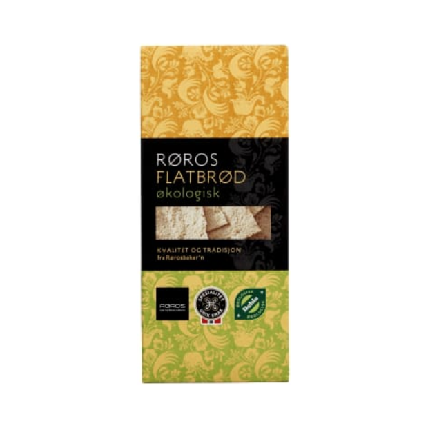 Organic Flatbread (Flatbrød Økologisk) 190g Røros | Flatbread | 17th May Food | Rørosbakern