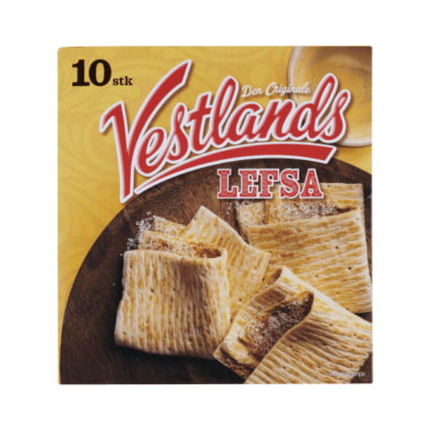 VestlandsLefse Dry (Tørre) 10 pieces 360g | Lefsa | 17th May Food | Vestland Lefsa