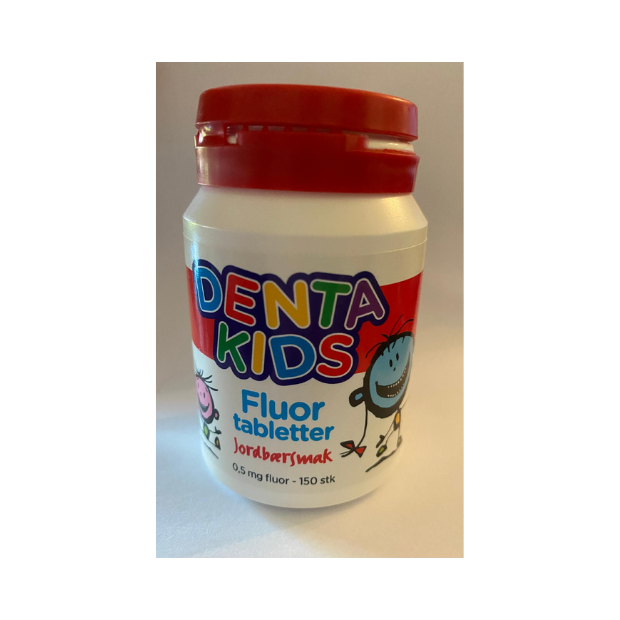Denta Kids Fluoride Tablets Mix (strawberry flavor) 150 tabs | Denta Kids Fluoride Tablets | Kids Dental Care Tablet, Superdeals | Dentakids