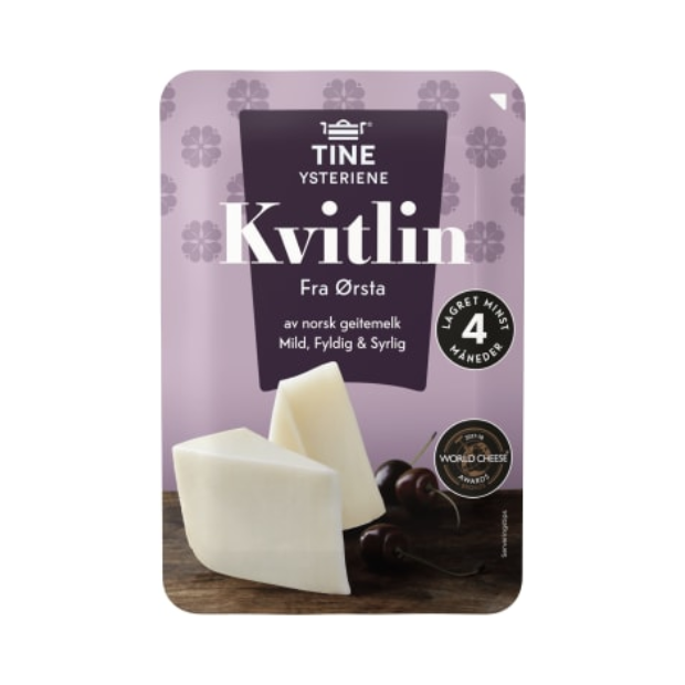 Kvitlin Approximately 250g Tine | Yellow Cheese | All season, Cooking | Tine