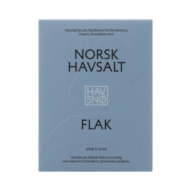 Flake Salt from Sea Salt (Flaksalt Av Havsalt ) 175g Havsnø | Salt | Cooking | Havsnø