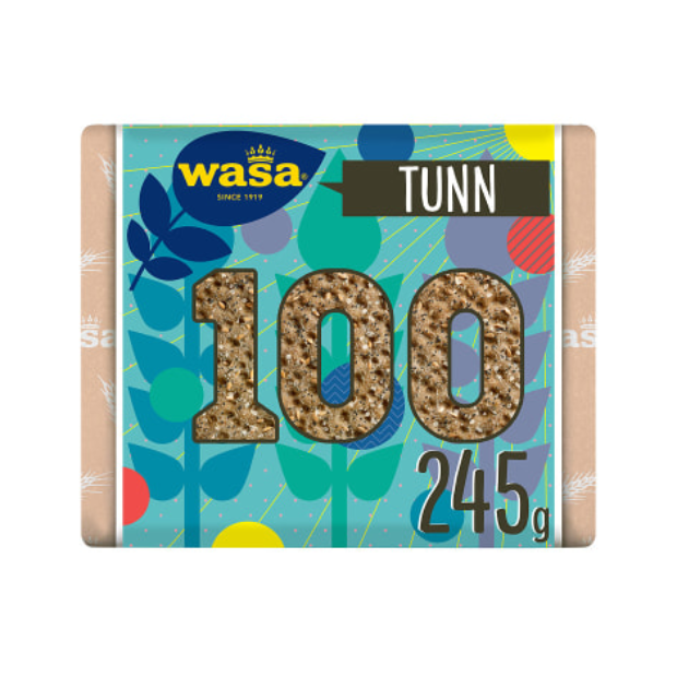 Crispbread (Knekkebrød) 100 Seeds & Sea Salt 245g Wasa | Crisp Bread | All season, Breakfast and Cereals, Snacks | Wasa