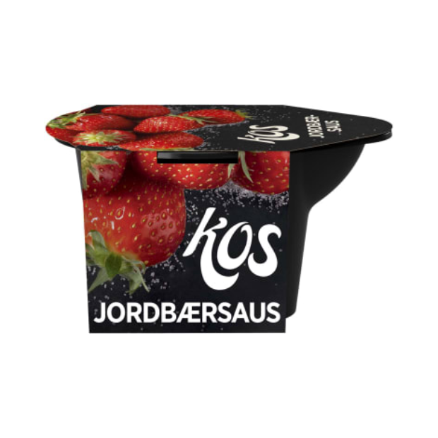 Strawberry sauce (Jordbærsaus 250g Kos) | Strawberry Sauce | Dessert, Dessert Topping | Kos