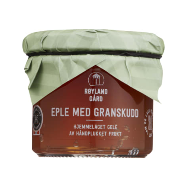 Apple Jelly with Spruce Shoots 125g Røyland (Eplegele m/Granskudd) | Jam | Røyland