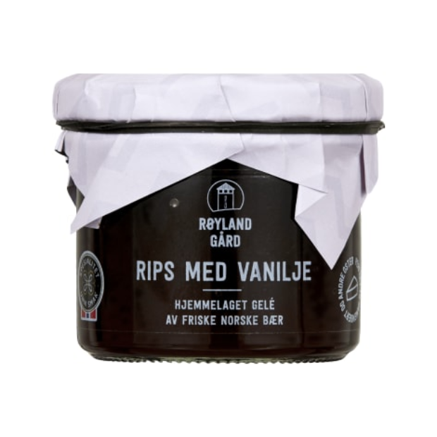 Currant Jelly with Vanilla 125g Røyland (Ripsgele m/Vanilje) | Jelly | Røyland