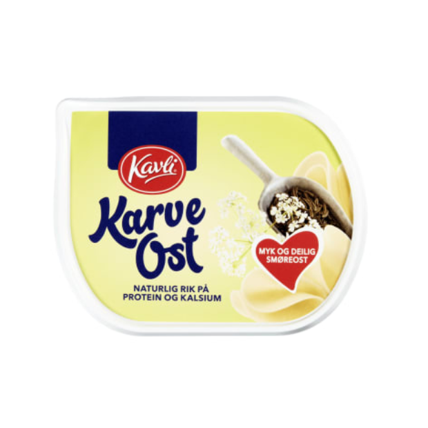 Caraway Cheese 200g Container Kavli (Karveost) | Cheese Spreads | Cheese spread, Cooking | Kavli