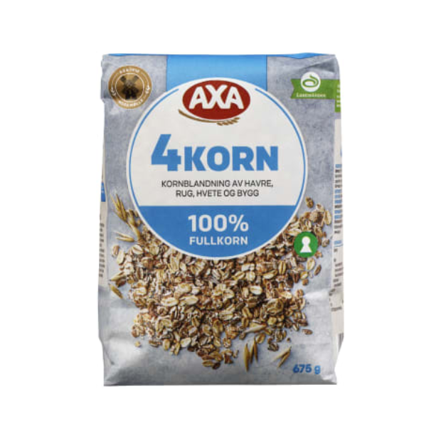 Natural Cereal Blend - 4-Korn 675g Axa