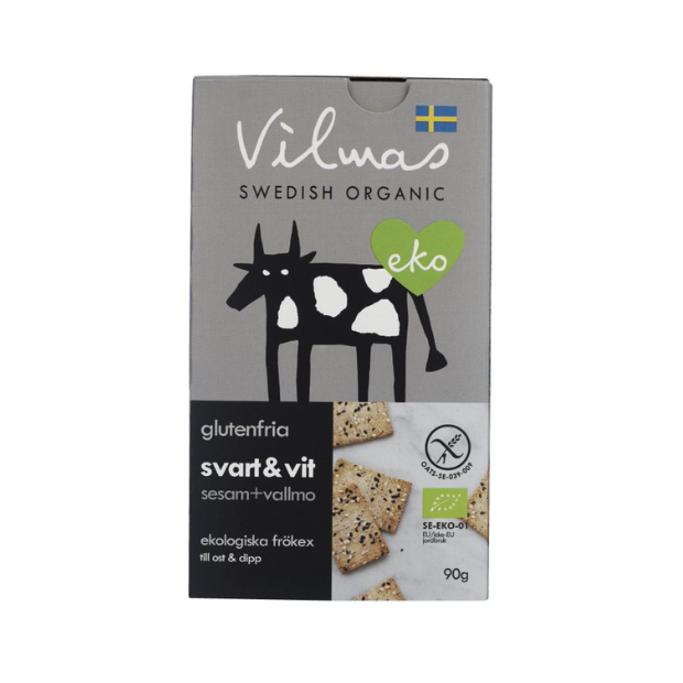(Biscuits) Kjeks Black&White glutenfri 90g Vilmas