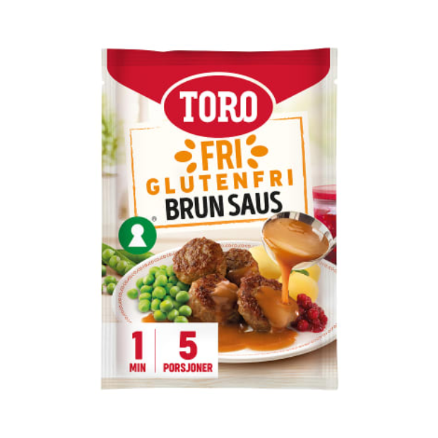 Brown Sauce Gluten free - Brun Saus glutenfri 32g Toro