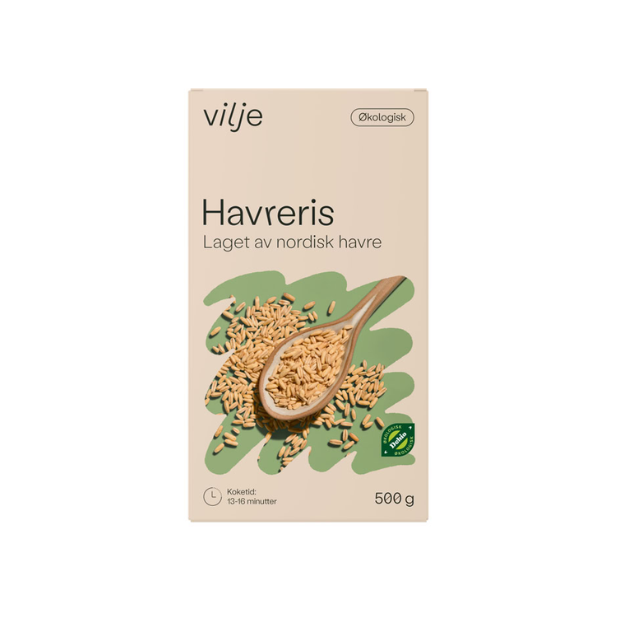 Organic Oat Rice - Havreris Økologisk 500g Vilje